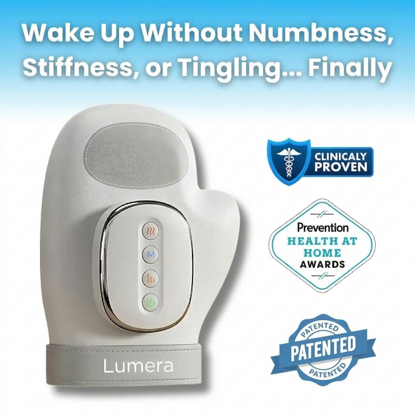 Lumera™ Hand Massager - Support for Joint, Inflammation & Pain