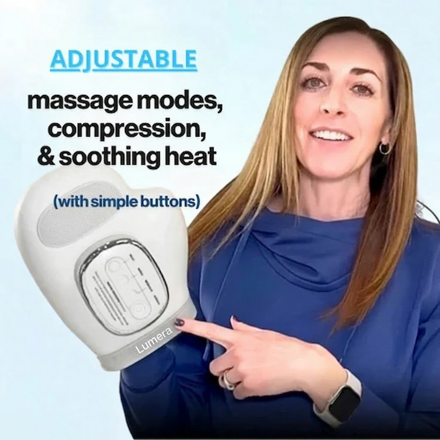 Lumera™ Hand Massager - Support for Joint, Inflammation & Pain